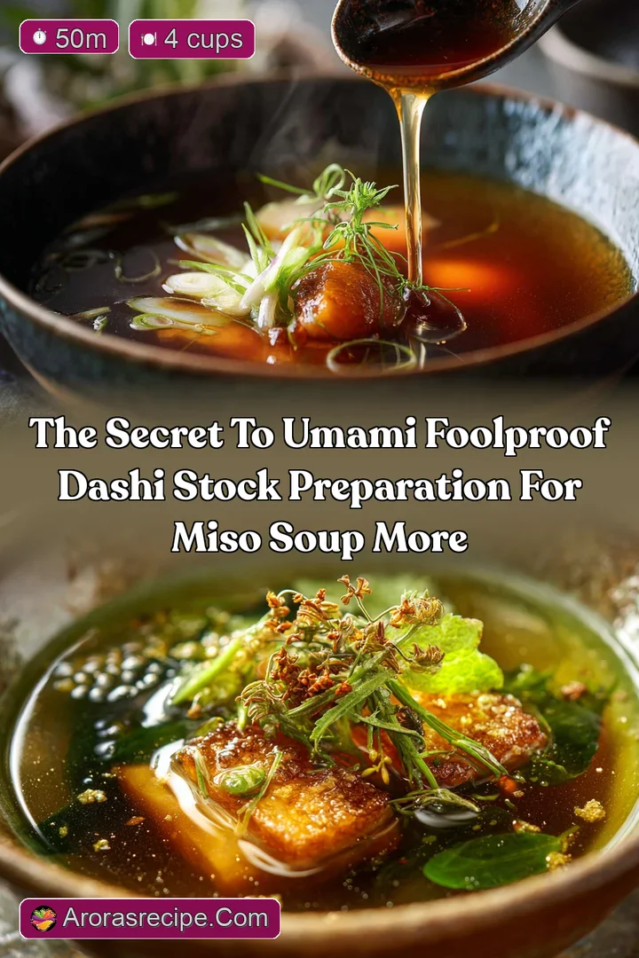 The Secret to Umami Foolproof Dashi Stock Preparation for Miso Soup More
