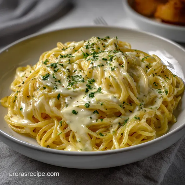 The 20 Minute Magic: Lemon Cream Sauce for Pasta presentation