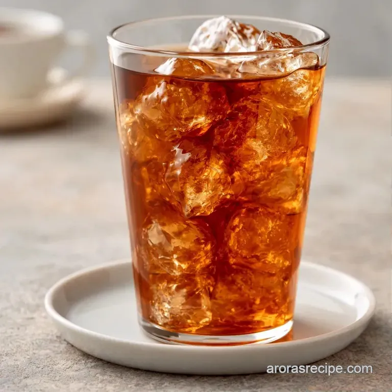 Chilled glass pitcher of golden liquid with floating lemon slices and ice, set on a crisp white linen tablecloth.