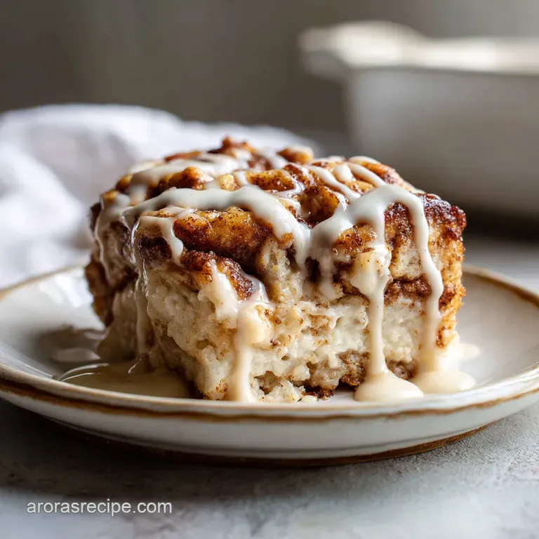 Cinnamon Roll Casserole: Crispy and Caramelized