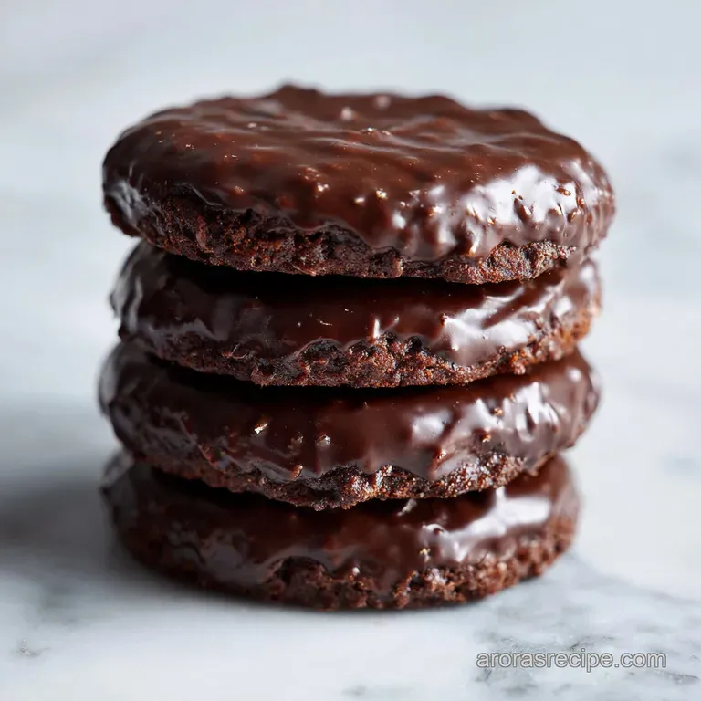 A neat stack of pale green cookies, speckled with dark chocolate chips, on a white ceramic plate.