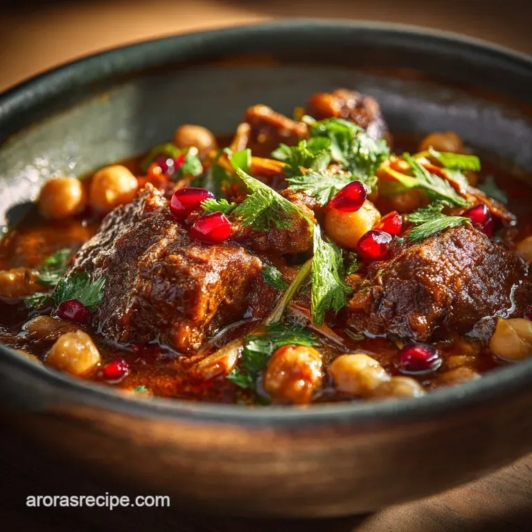 Abgoosht: Heartwarming Persian Lamb Chickpea Pot