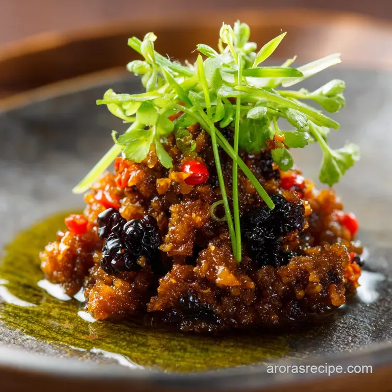 Xo Sauce: Chefs Authentic Hong Kong Umami Gold Standard presentation