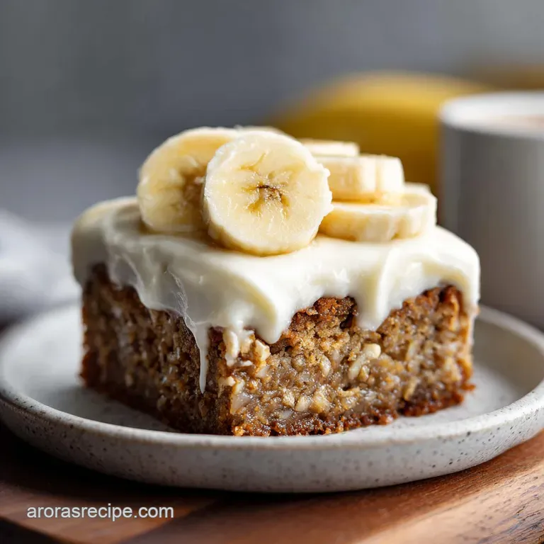 Banana Bars with Cream Cheese Frosting
