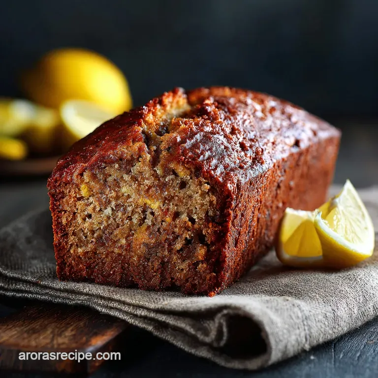 Banana Bread with Lemon Juice Recipe for a Bright Super Moist Loaf
