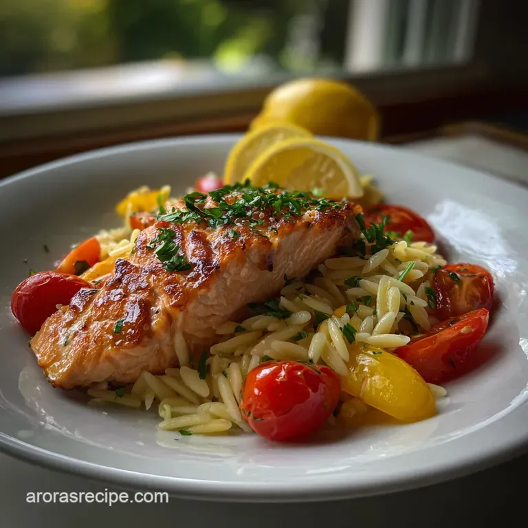 A single serving of the healthy dinner, plated with care, displaying a medley of textures: crispy, soft, and succulent.