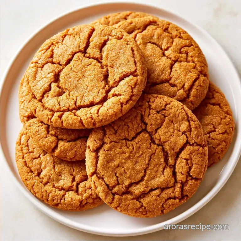 Big Soft Ginger Cookies with Molasses