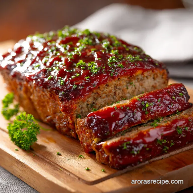 Meatloaf The Great British Butchers Moist Loaf with Tangy Ketchup Glaze