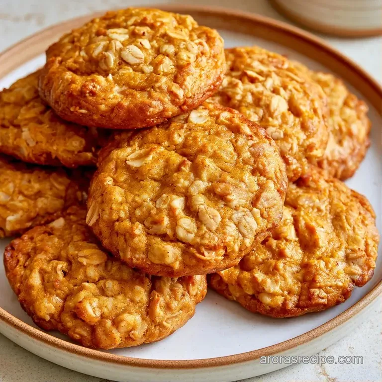 A neat stack of soft, amber-colored cookies on a white ceramic plate beside a glass of cold, creamy milk.