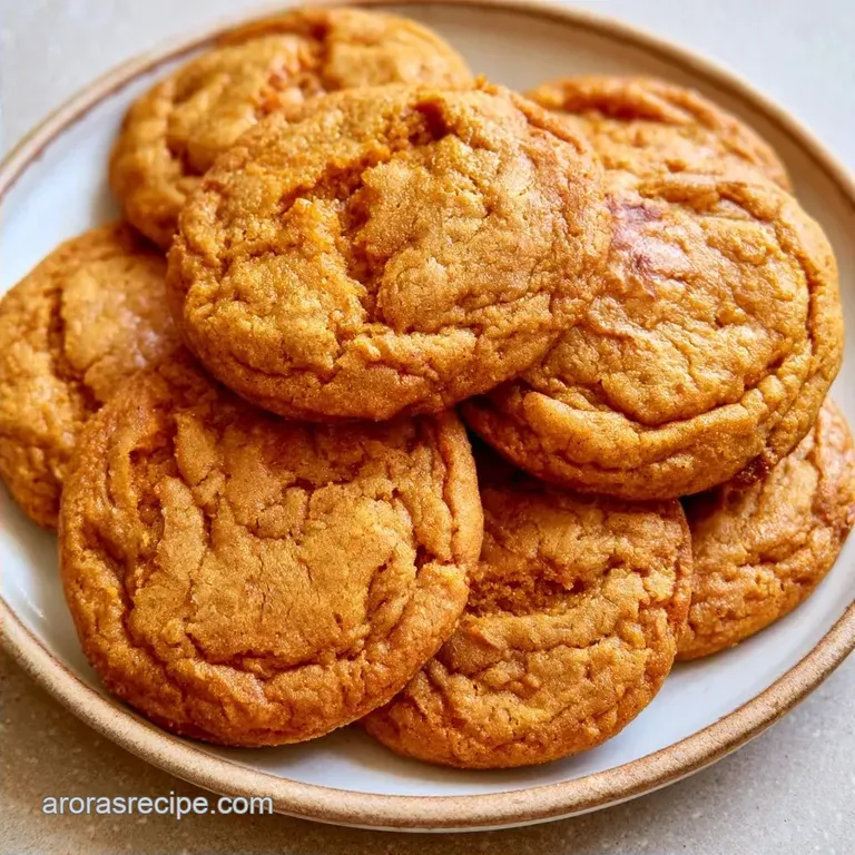 Brown Sugar Pumpkin Cookies with Browned Butter