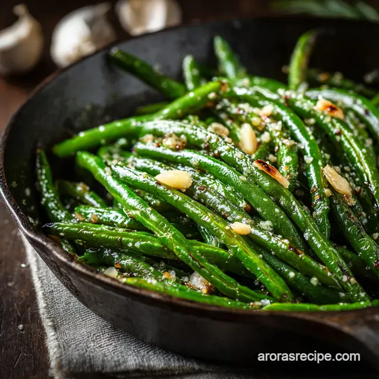 The Chefs Goto Buttery Garlic Green Beans Tendercrisp Perfection presentation