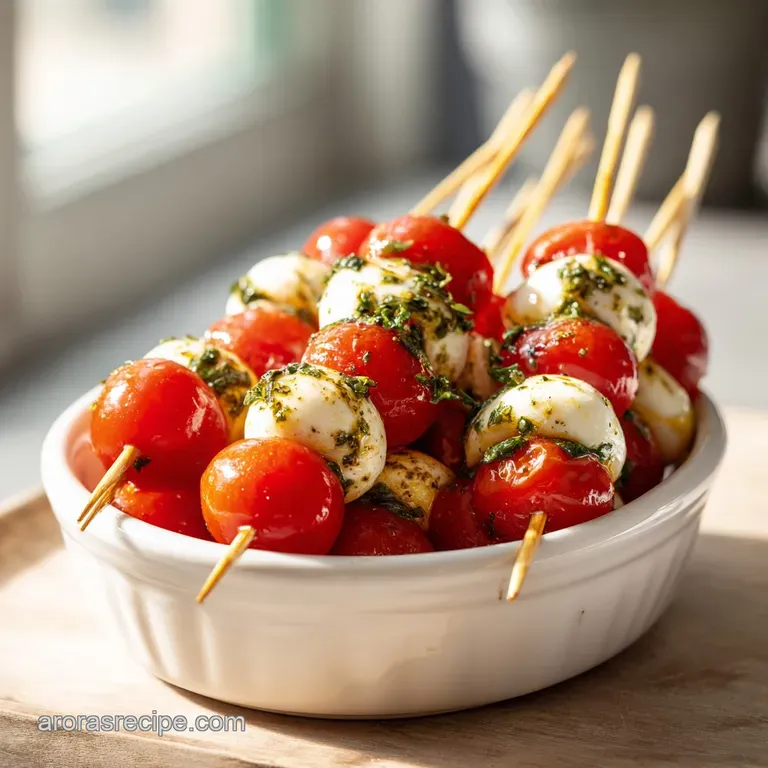 Caprese Salad Appetizer Skewers
