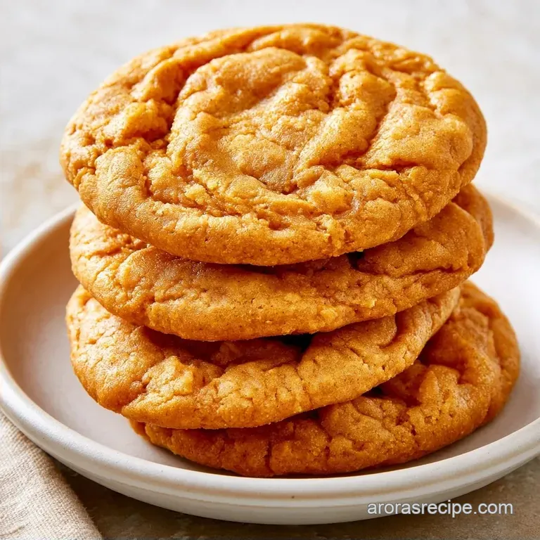 Guilt-Free Chewy Pumpkin Spice Cookies