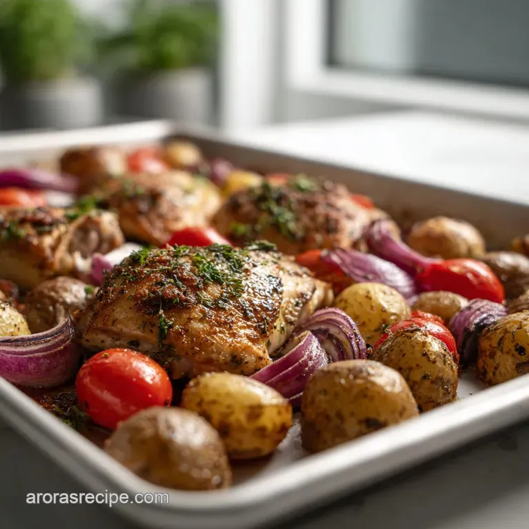 Chicken and Potatoes: Sheet Pan Perfection
