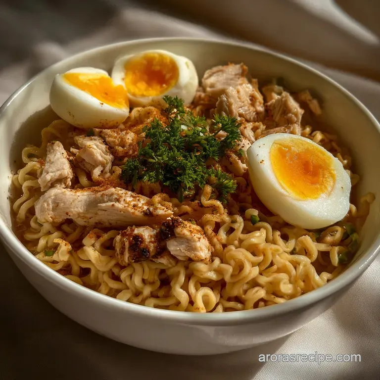Easy Homemade Chicken Ramen Seasoning Powder presentation