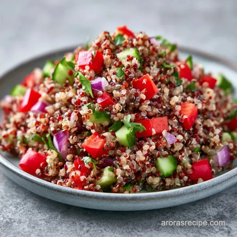 Chilean Quinoa Salad in 35 Minutes