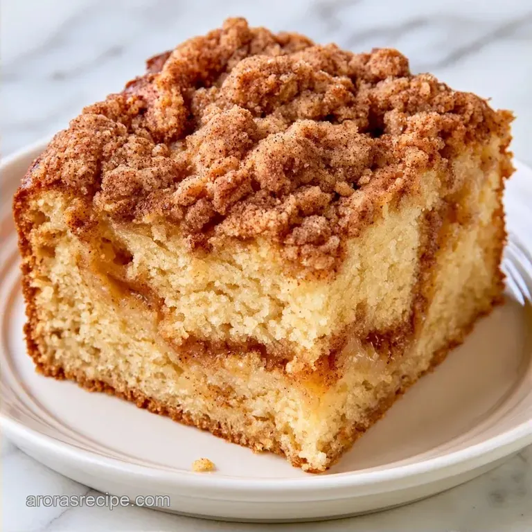 Old Fashioned Cinnamon Nutmeg Coffee Cake