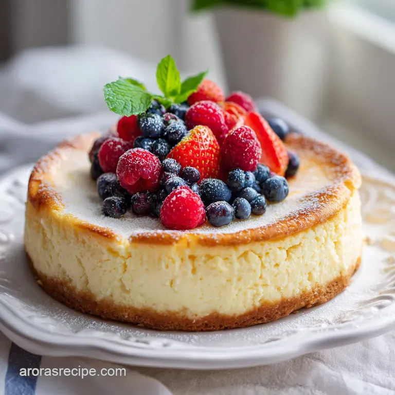 Classic Cheesecake: Creamy and Silky