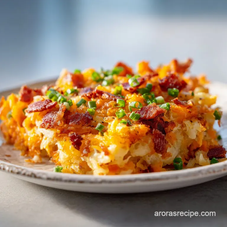 Hashbrown Casserole: Creamy and Golden