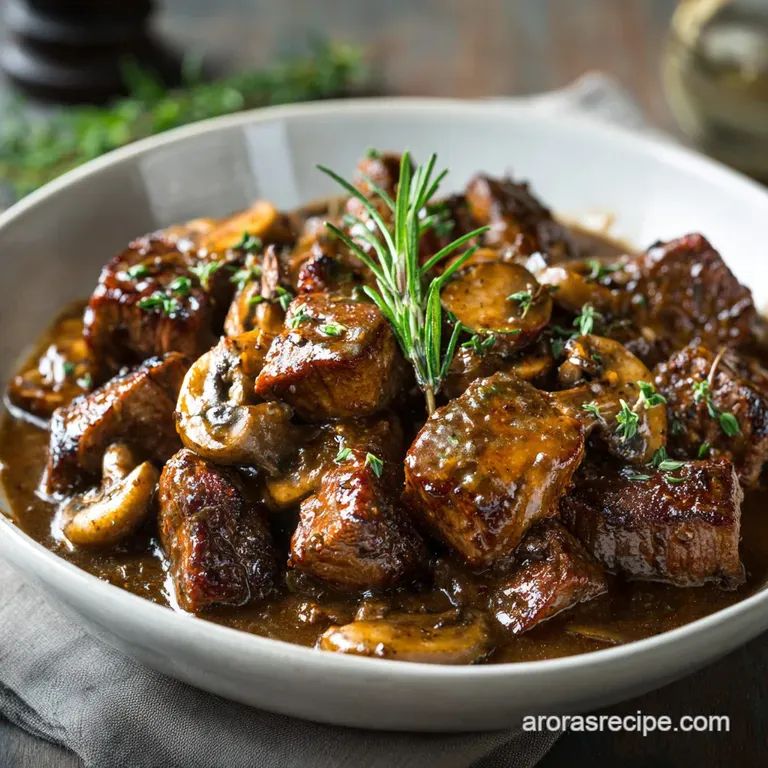 The Ultimate Chop Steak Recipe with Rich MushroomOnion Gravy