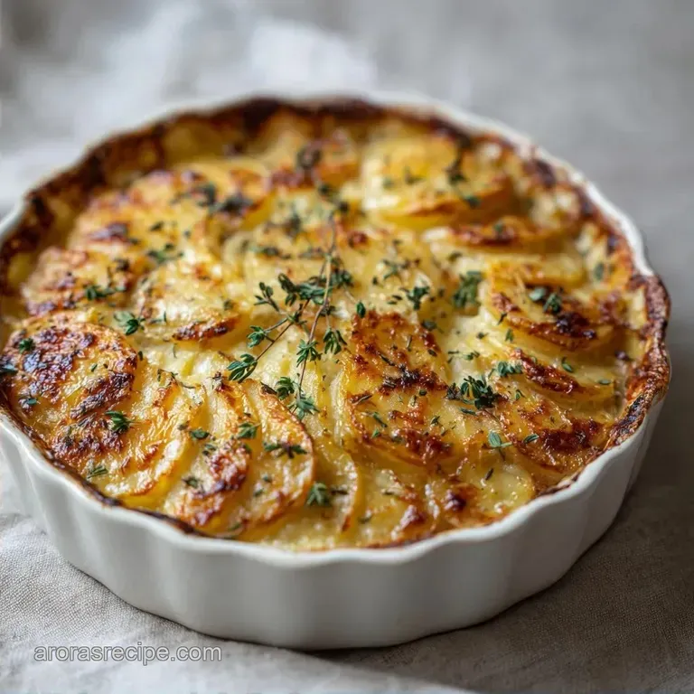 Classic Potato Gratin: Creamy and Baked