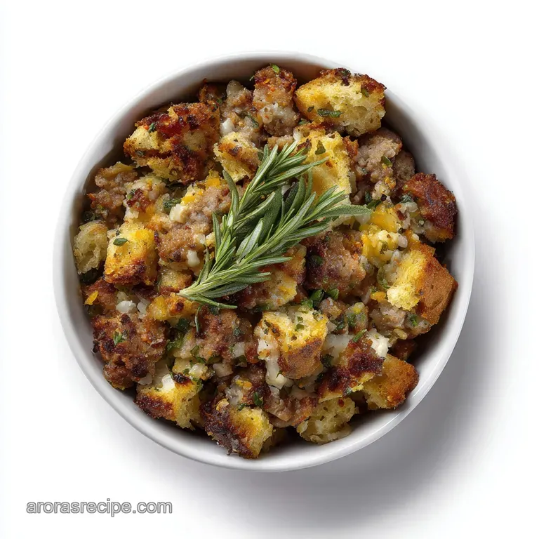 Thanksgiving Stuffing: the Proper Chefs Classic Sage and Sausage Recipe presentation