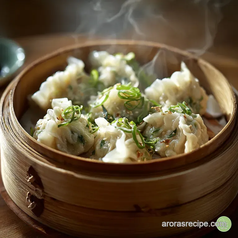 Steamed Dumplings: Pillowy Perfection Classic Pork Chive Recipe