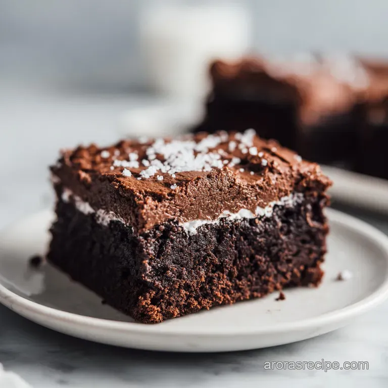A single slice of deep chocolate cake with a glistening, smooth glaze, served elegantly on a white plate.