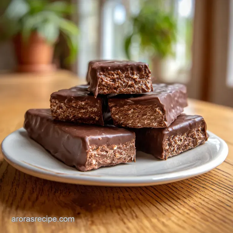 Copycat KitKat Bars: No Bake Recipe