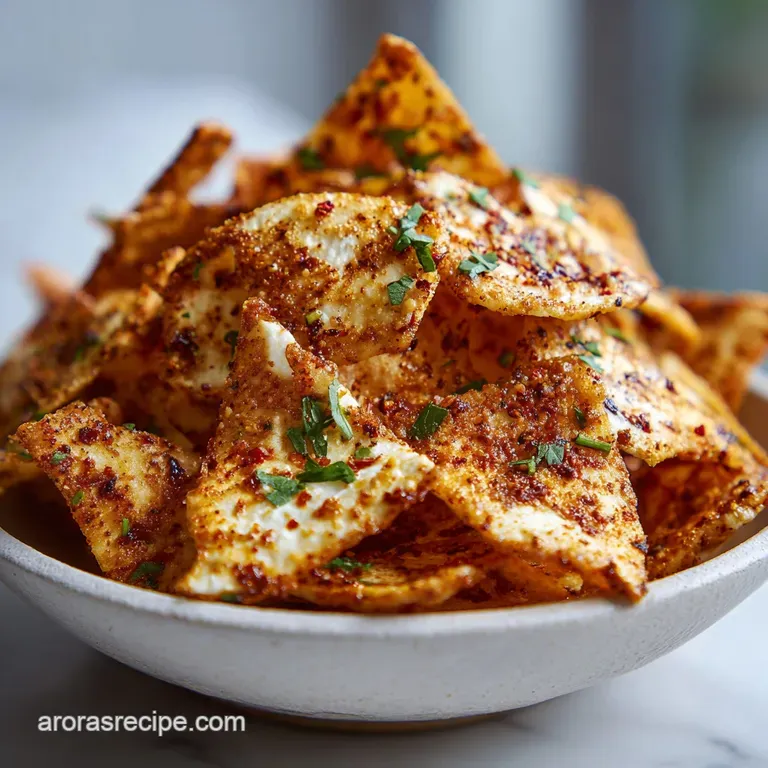 Viral 1-Ingredient Cottage Cheese Chips with Seasoning