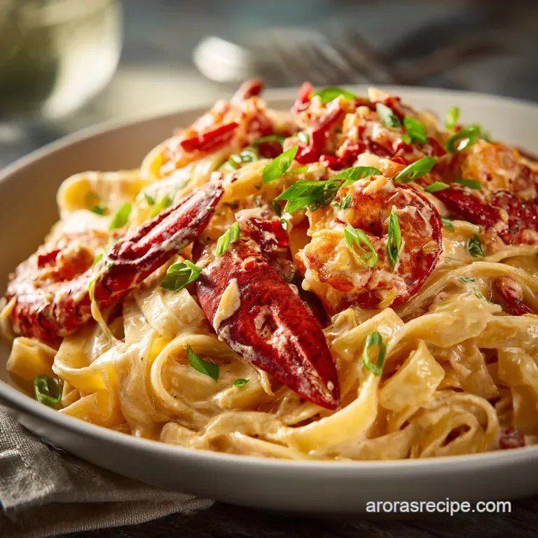 Louisiana Lagniappe Chefs Creamy Crawfish Fettuccine