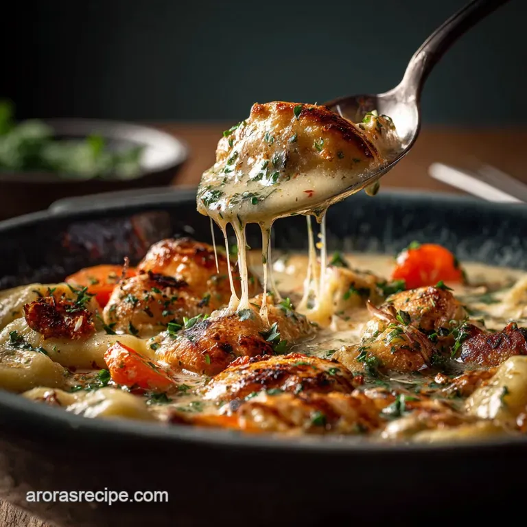 Chicken Gnocchi Soup: a Hug in a Bowl presentation