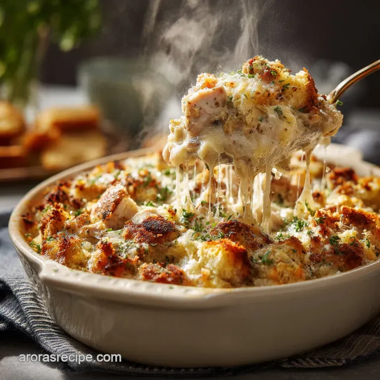 Chicken and Stuffing Casserole: The Ultimate Creamy Crispy Comfort Bake