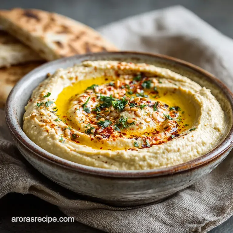 The Mediterranean Dream Super Creamy Garlic Hummus TahiniFree
