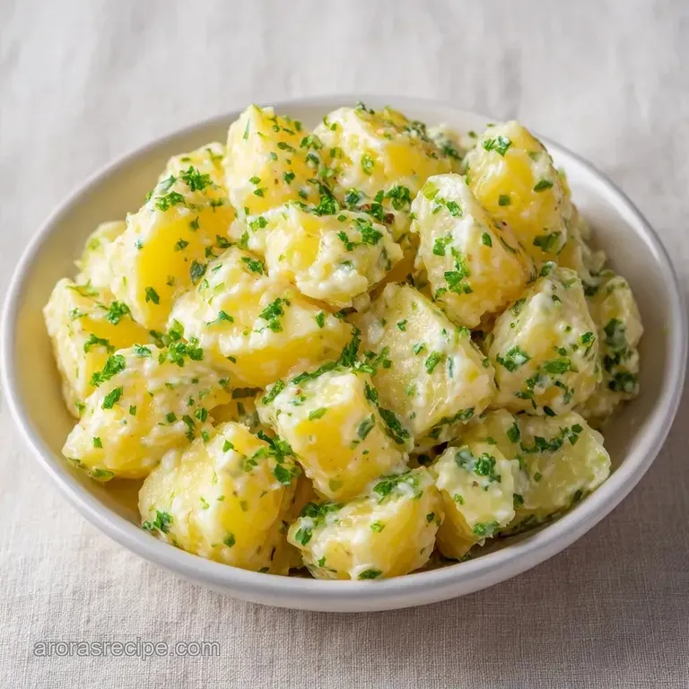 Creamy Homemade Potato Salad: Tangy and Rich