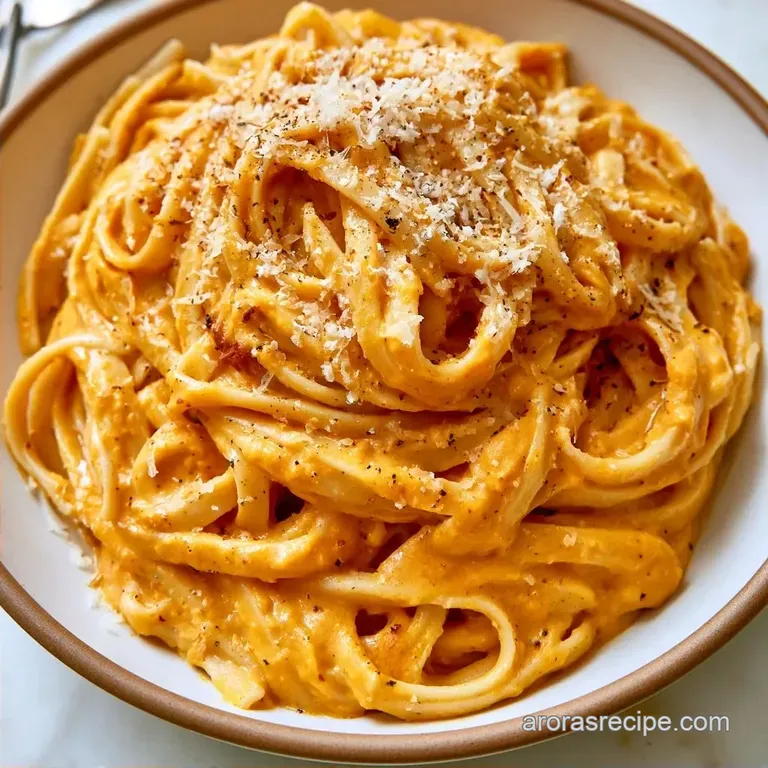 Homemade Pumpkin Alfredo Sauce