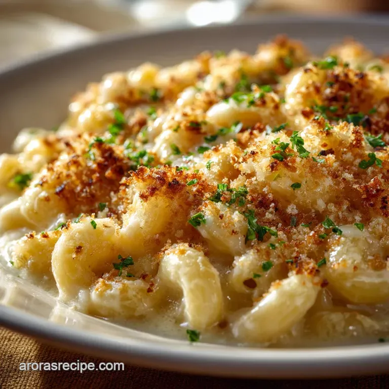 Silky White Cheddar and Gruyère Baked Macaroni and Cheese
