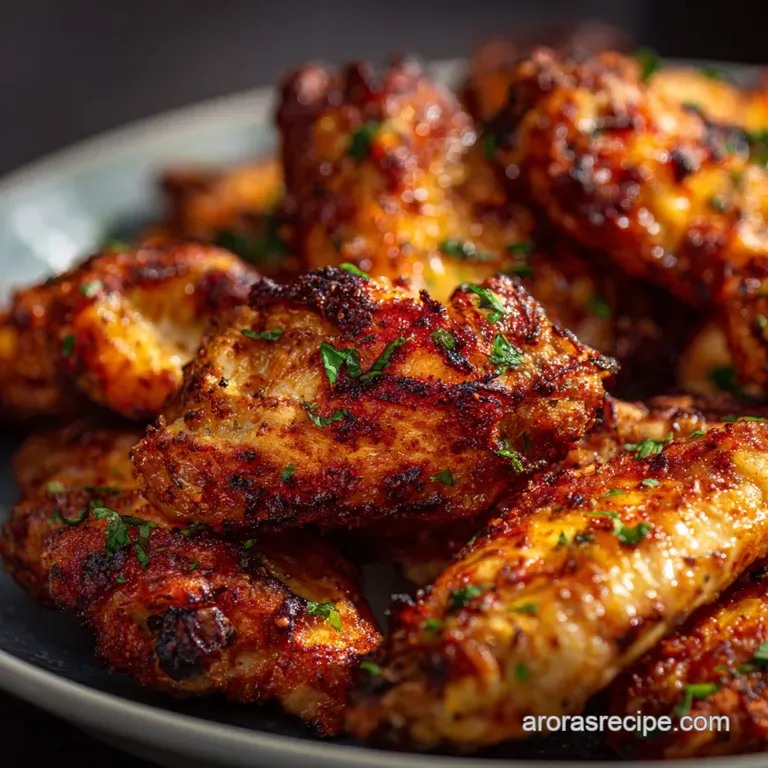 The Lazy Legend UltraCrispy Air Fryer Chicken Wings Straight from the Freezer