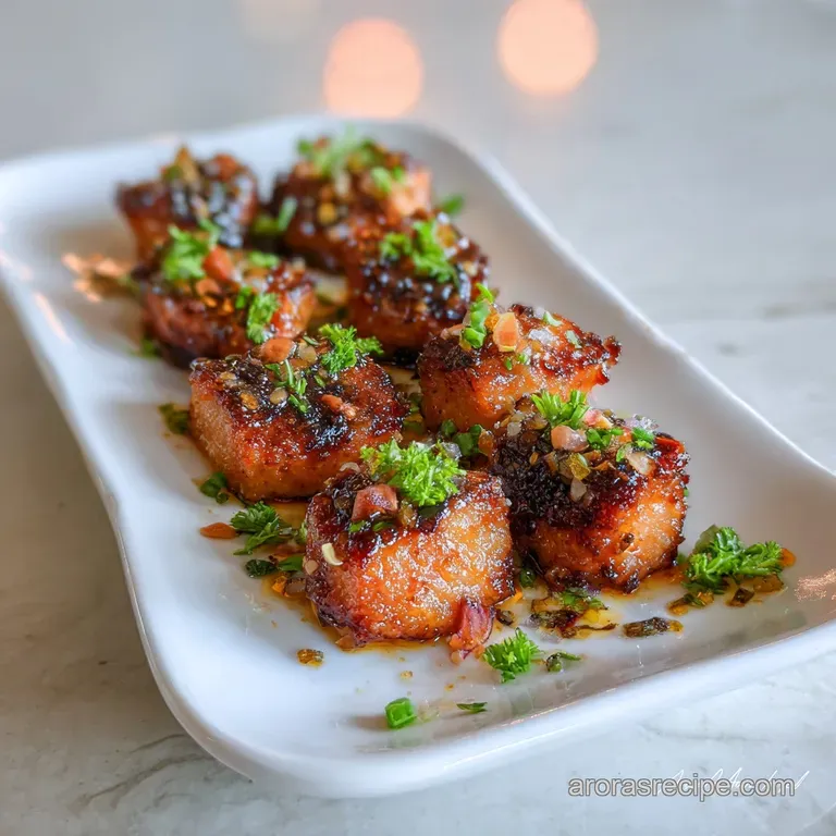 Crispy Honey Garlic Salmon Bites: Shatter Crisp Finish