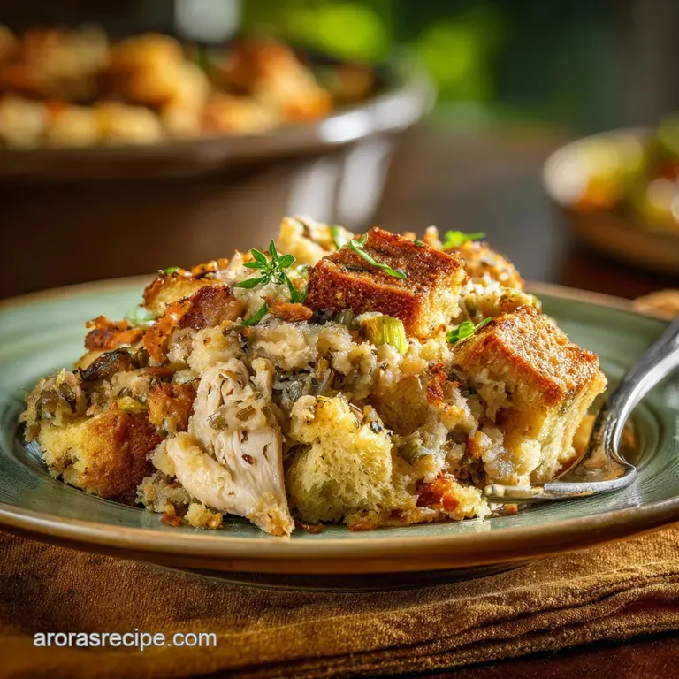 Crockpot Chicken and Stuffing: the Ultimate Set-It-And-Forget-It Meal presentation
