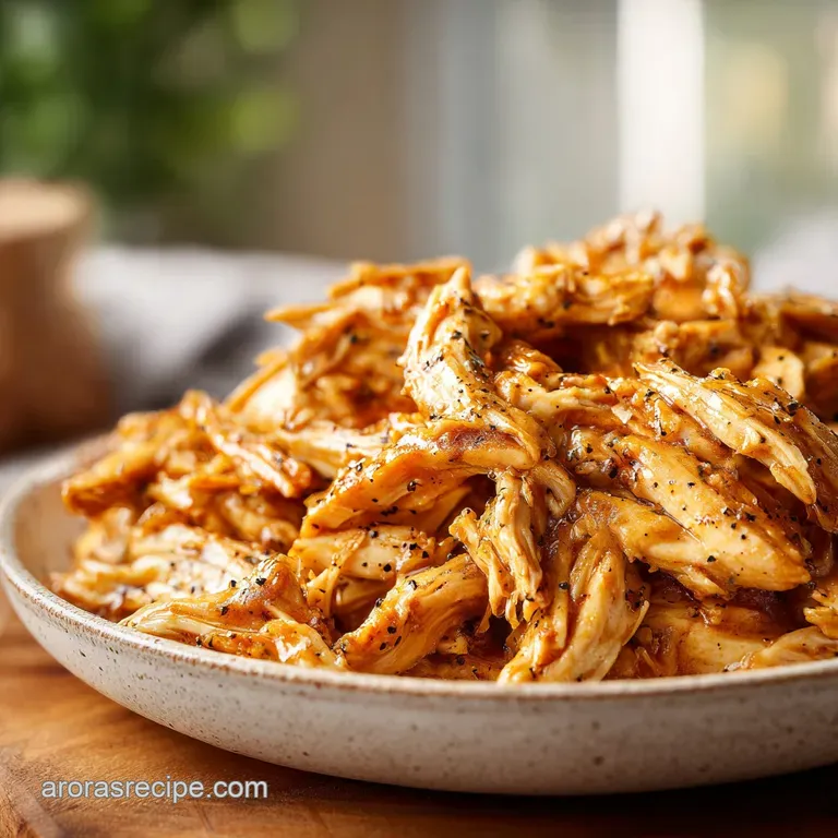 Crockpot Shredded Chicken: Hearty and Tender