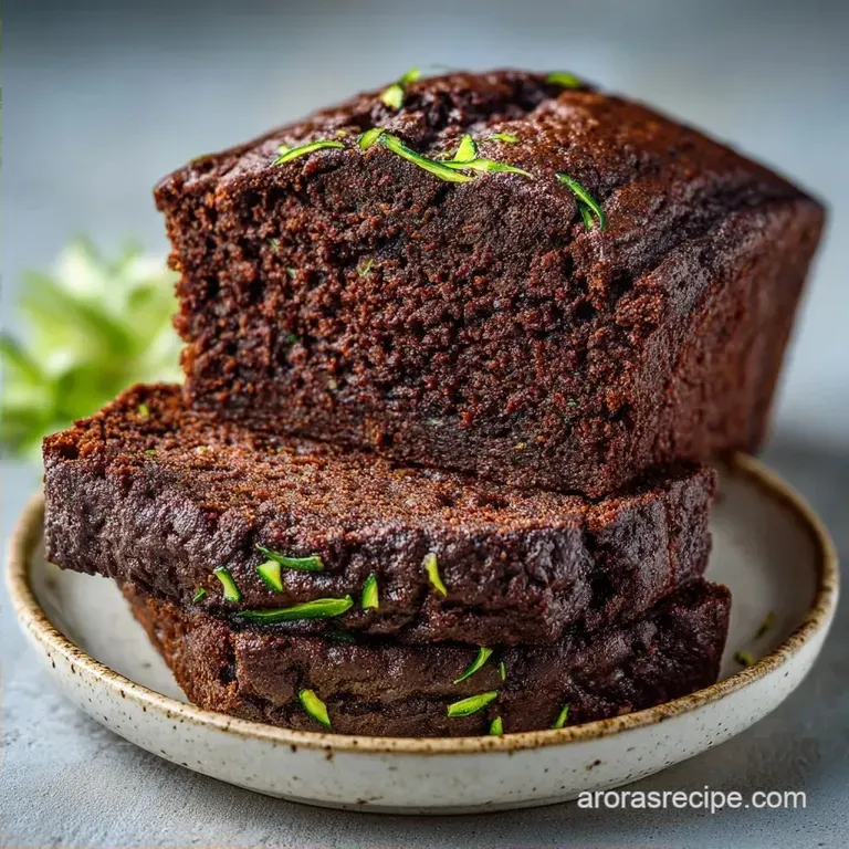 Double Chocolate Zucchini Bread: Rich and Fudgy