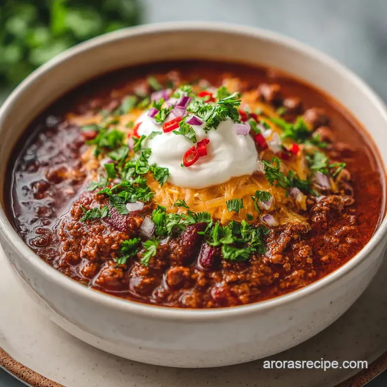 Easy Chili Recipe