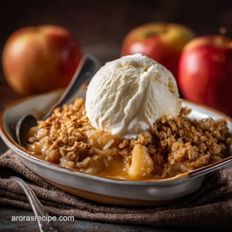 Apple Crisp Using Canned Apple Pie Filling: the Quickest Easiest Recipe presentation