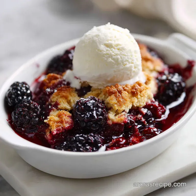 Blackberry Cobbler: Southern Baked Classic