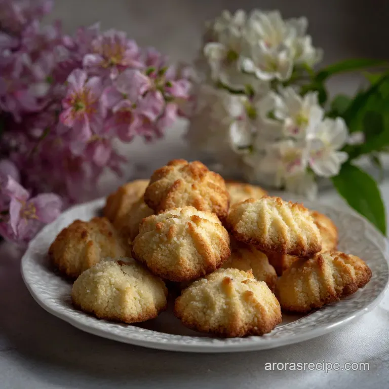 The Easiest One-Bowl Easy Marzipan Cookies presentation