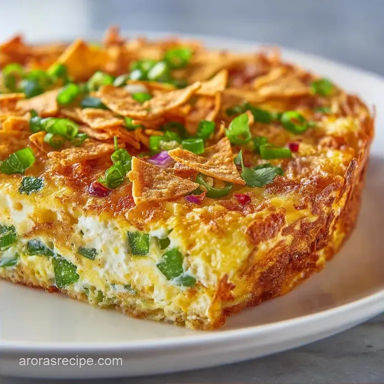 Easy Mexican Breakfast Casserole: Hearty and Savory
