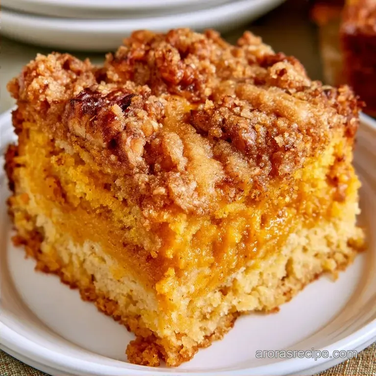 Easy Pumpkin Dump Cake with Pumpkin Puree