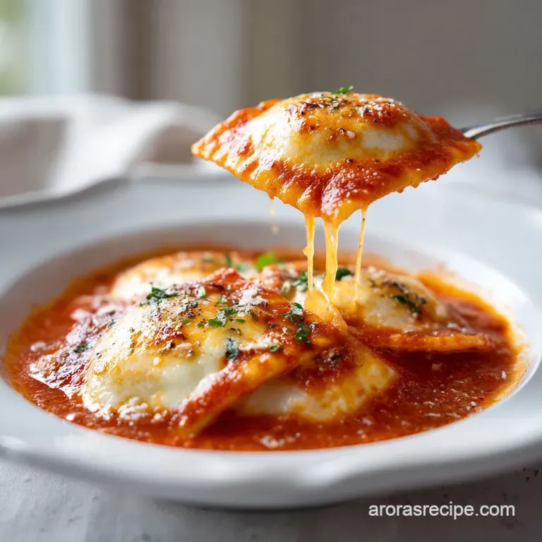 Easy Ravioli Lasagna Recipe: Hearty and Cheesy