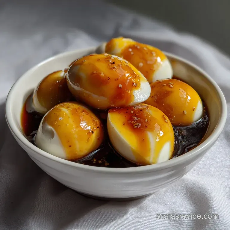 Easy To Make Soy Sauce Eggs: Velvety Yolk Recipe